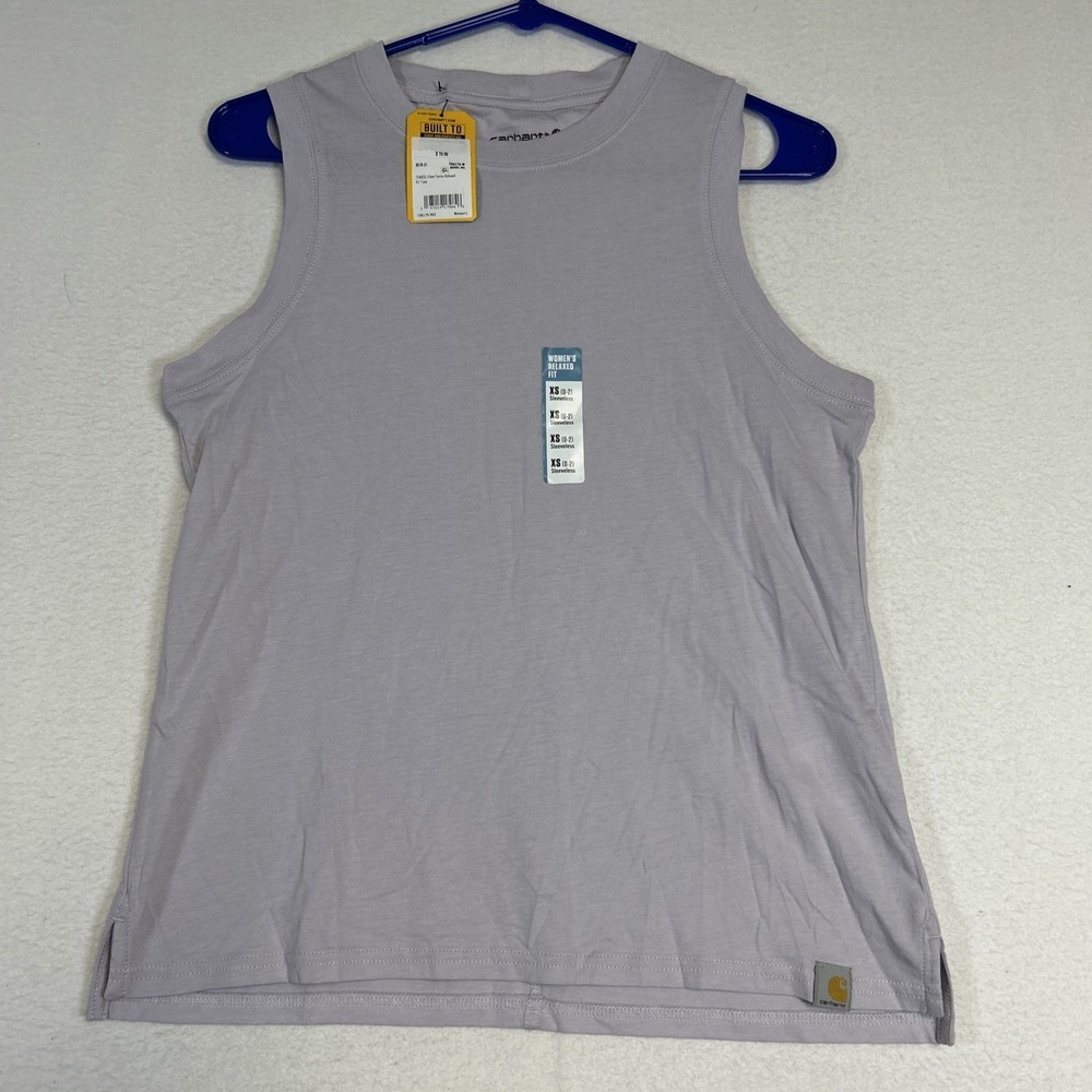 Carhartt Womens Tencel Fiber Series Tank Top Lilac Haze XS TK6176-W NEW